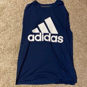 Adidas Ultimate Tee Cutoff - Navy Blue